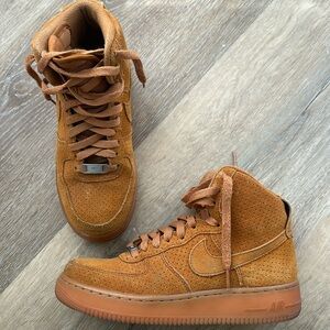 Suede Air Force ones